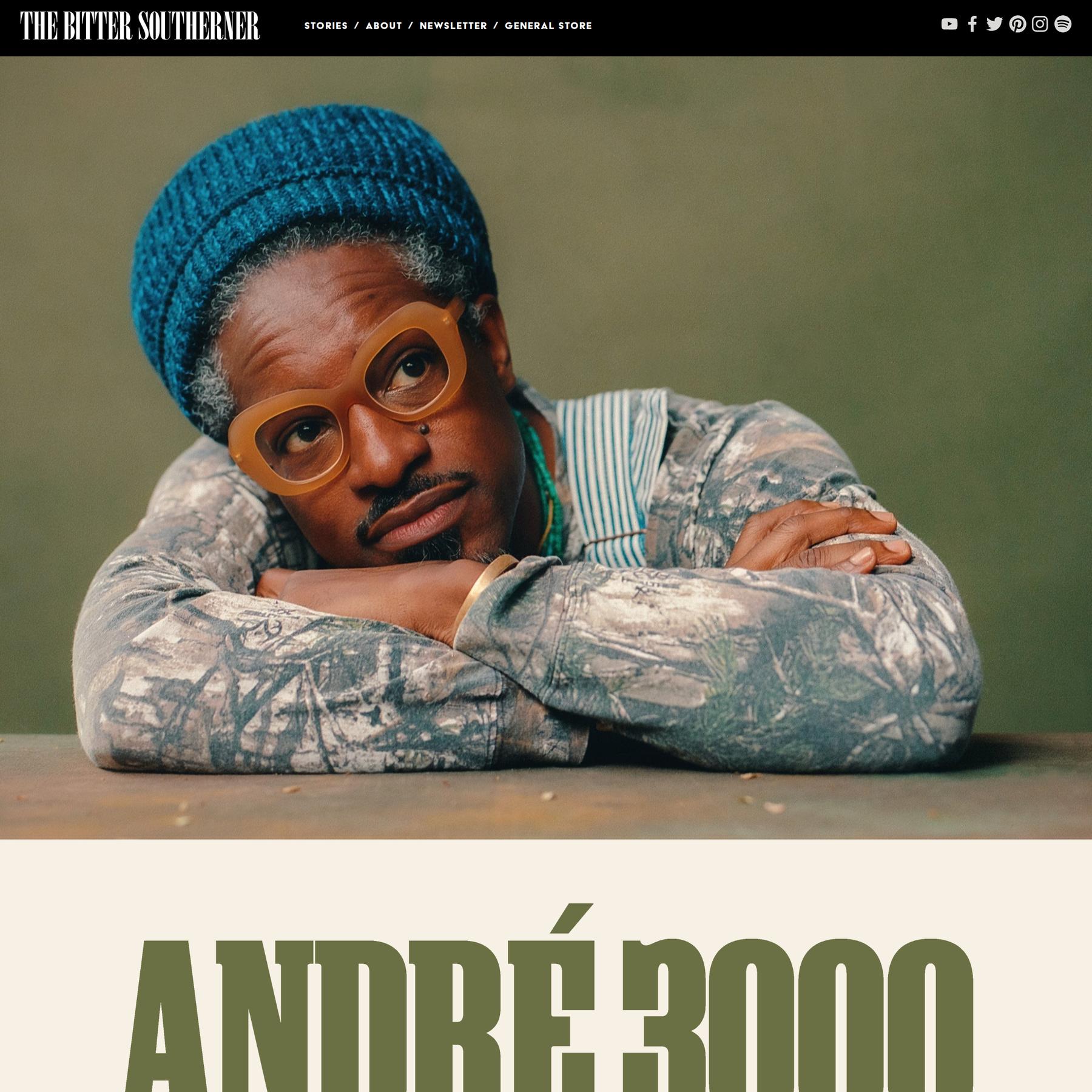 André 3000 Is At Peace (For Now) — THE BITTER SOUTHERNER