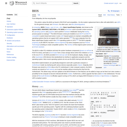 BIOS - Wikipedia