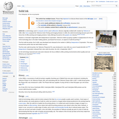 Solid ink - Wikipedia