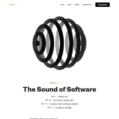 The Sound of Software | !Boring Software