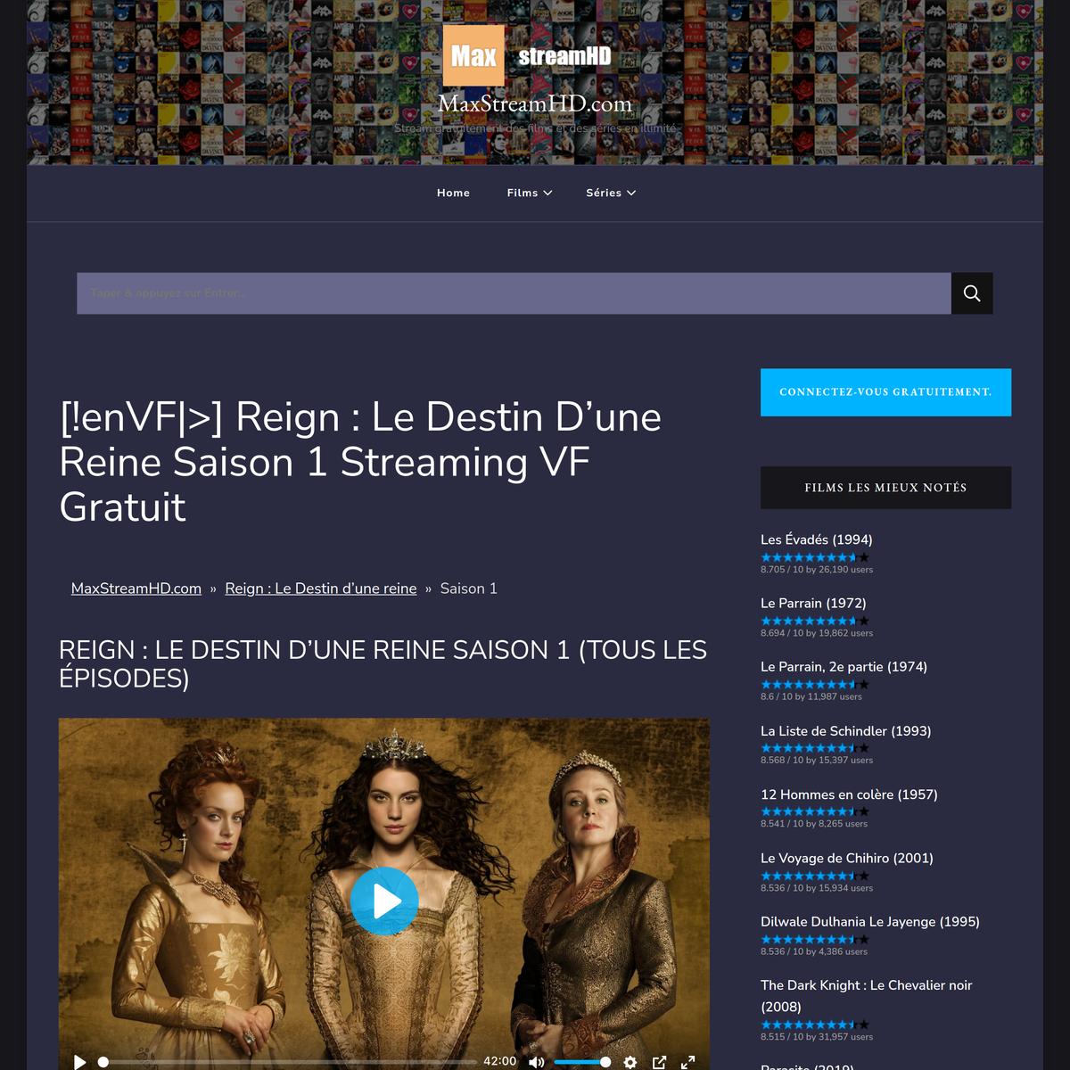 ▷ HDRip] ❝Reign❞ Saison 1 Streaming Complet En VF Gratuit | Are.na