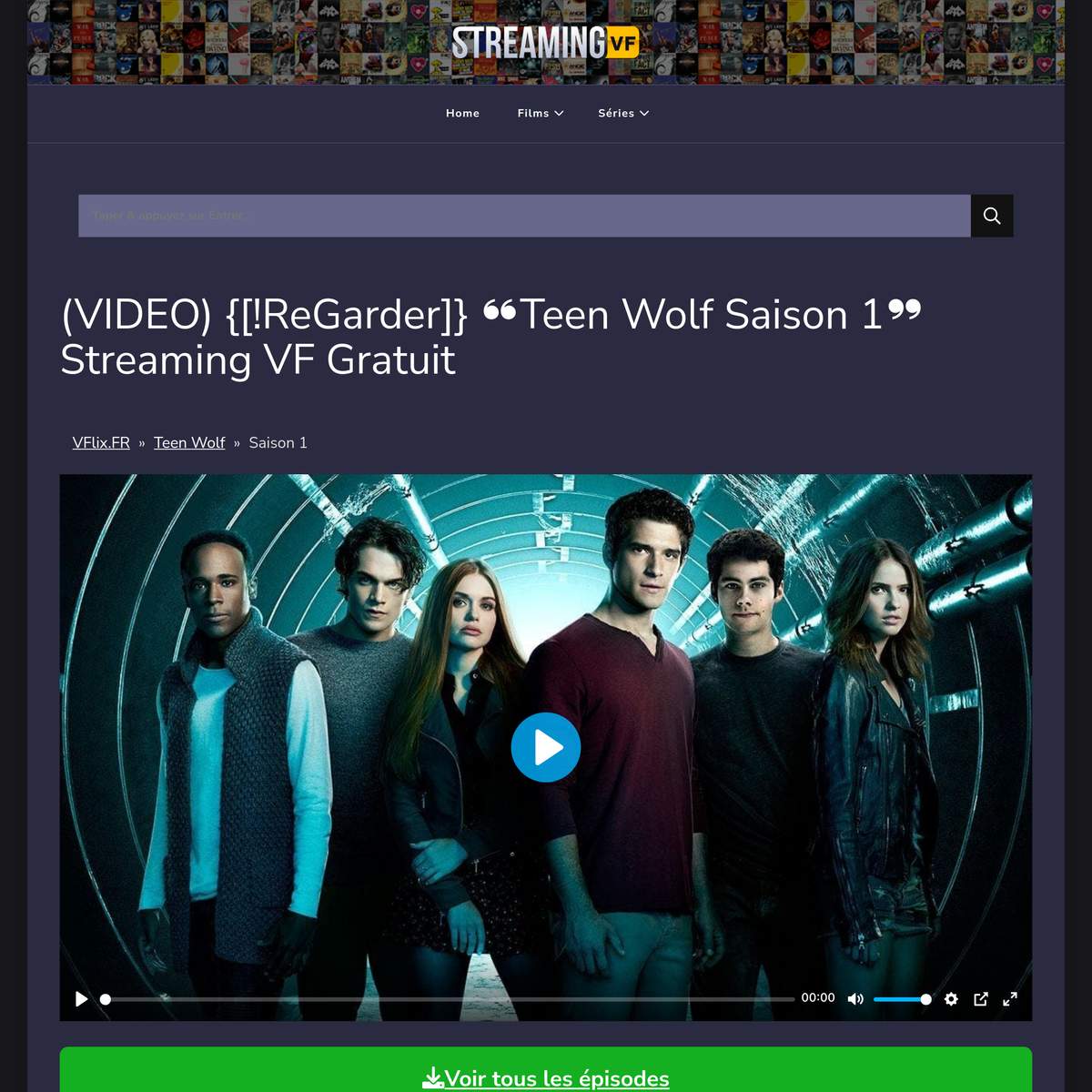 VOIR.] ❝Teen Wolf Saison 1❞ Streaming VF Gratuit | Are.na