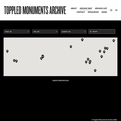 Toppled Monuments Archive