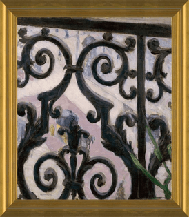 View from a Balcony by Gustave Caillebotte