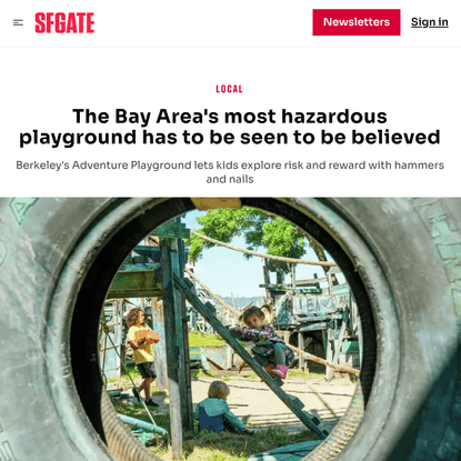 e Bay Area's most hazardous playground has to be seen to be believed