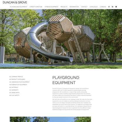 Playground Equipment - Natural Playground Equipment
