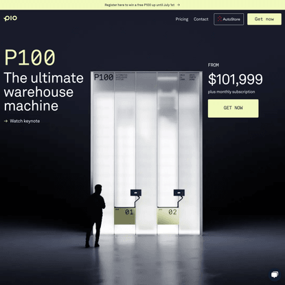 The Ultimate Warehouse Automation System | P100 | Pio