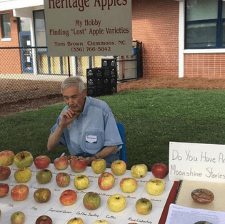 Tom Brown, a retired engineer, has saved around 1,200 types of apples from extinction over 25 years. 🍎🍏

according to the Un...