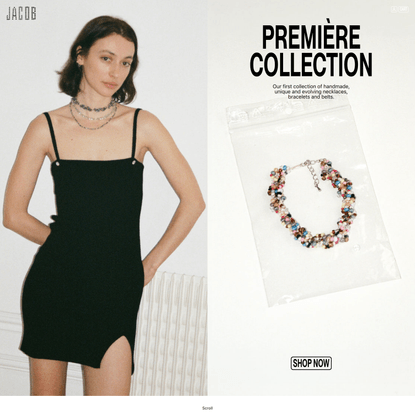 Unique Pearl Necklace &amp; Bracelet - Jacob