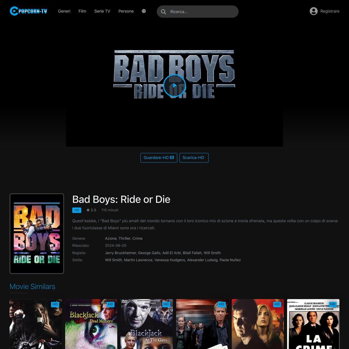 HD ▷ Bad Boys: Ride or Die Streaming ITA - AltaDefinizione in CB01 | Are.na