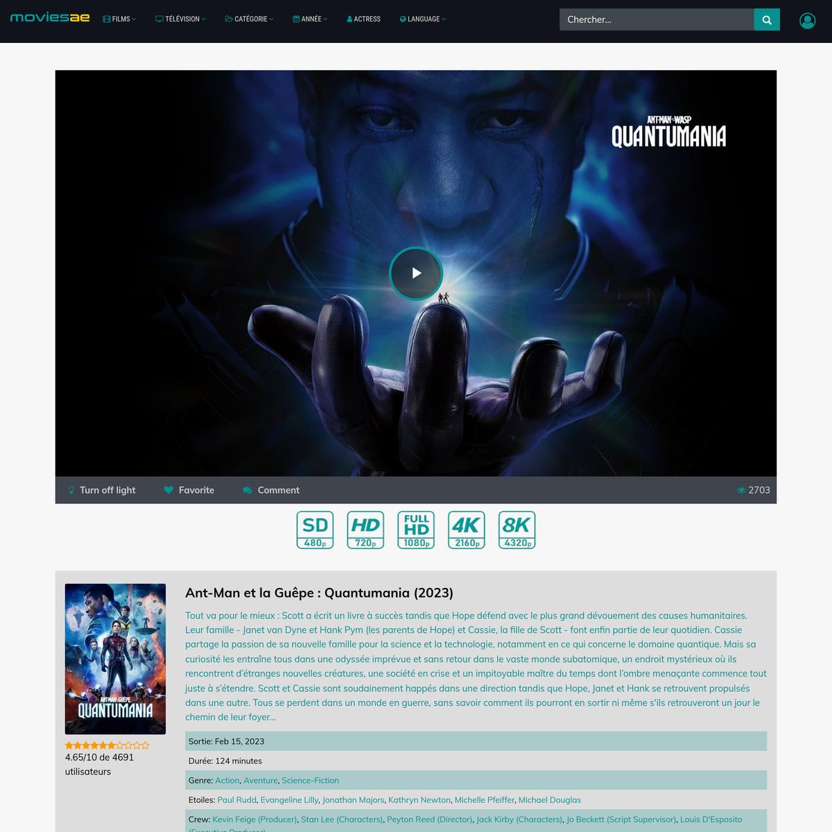 Voir☆Films]— Ant-Man et la Guêpe : Quantumania (Film Complet)en Streaming  VF!GRATUITEMENT | Are.na