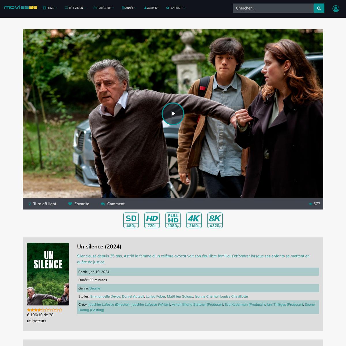 Voir☆Films]— Un silence (Film Complet)en Streaming VF!GRATUITEMENT | Are.na