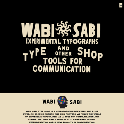 Wabi Sabi Type Shop