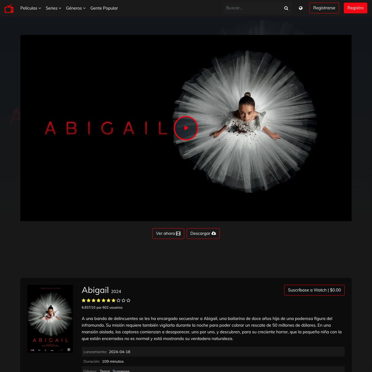 VER*Pelicula]] » Abigail (.2024.) Online en Español latino | Are.na