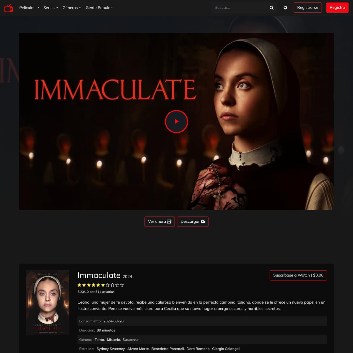 VER*Pelicula]] » Immaculate (.2024.) Online en Español latino | Are.na