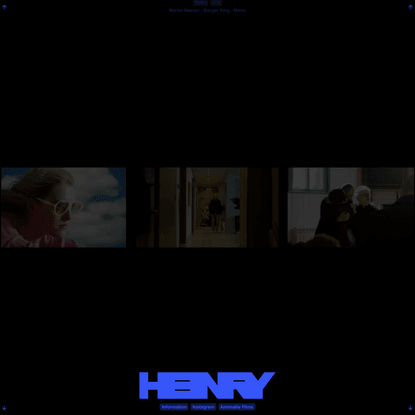 HENRY - Commercials, digital content, music videos and more.