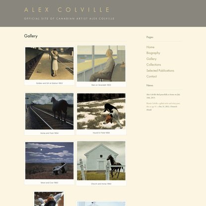 Gallery | Alex Colville