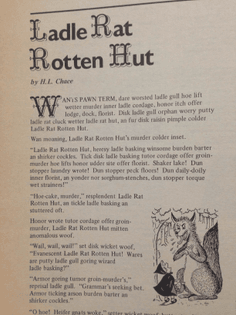 Ladle Rat Rotten Hut