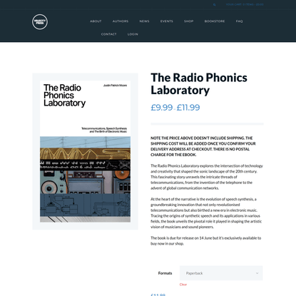 The Radio Phonics Laboratory by Justin Patrick Moore