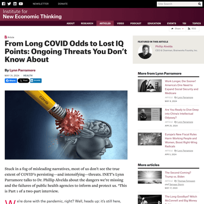 From Long COVID Odds to Lost IQ Points: Ongoing Threats You Don’t Know About