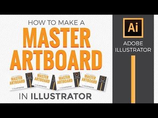 How to make a master artboard or parent artboard in illustrator - Graphic Design How to