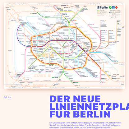 Der neue Liniennetzplan für Berlin