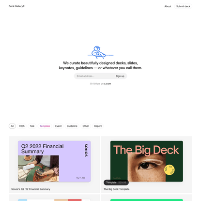 Deck.Gallery® — Beautifully designed decks, curated