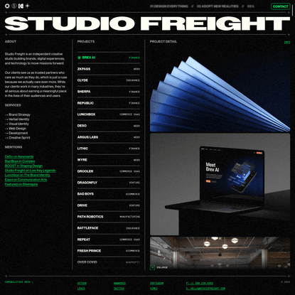Studio Freight - Built on Principle