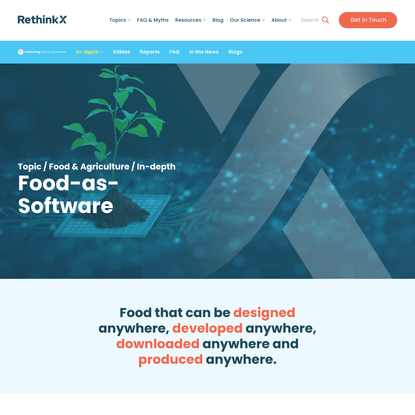 Food-As-Software | RethinkX
