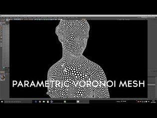 C4D Tutorial - Parametric Voronoi mesh
