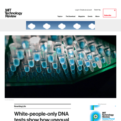 White-people-only DNA tests show how unequal science has become