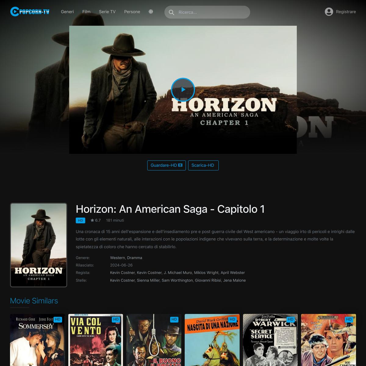 ✔️ VIOOZ! Horizon: An American Saga - Capitolo 1 Film Completo Streaming ITA  in CineBlog01 | Are.na