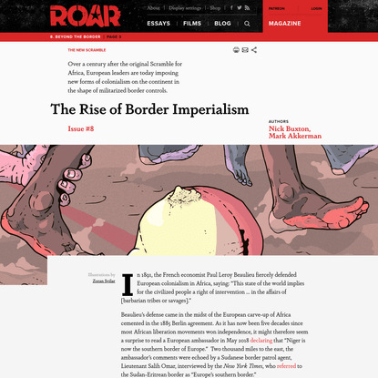 The Rise of Border Imperialism