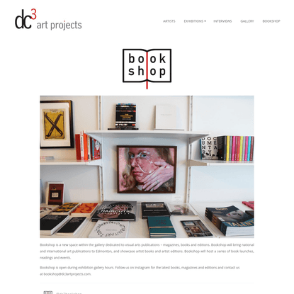 bookshop - dc3 Art Projects