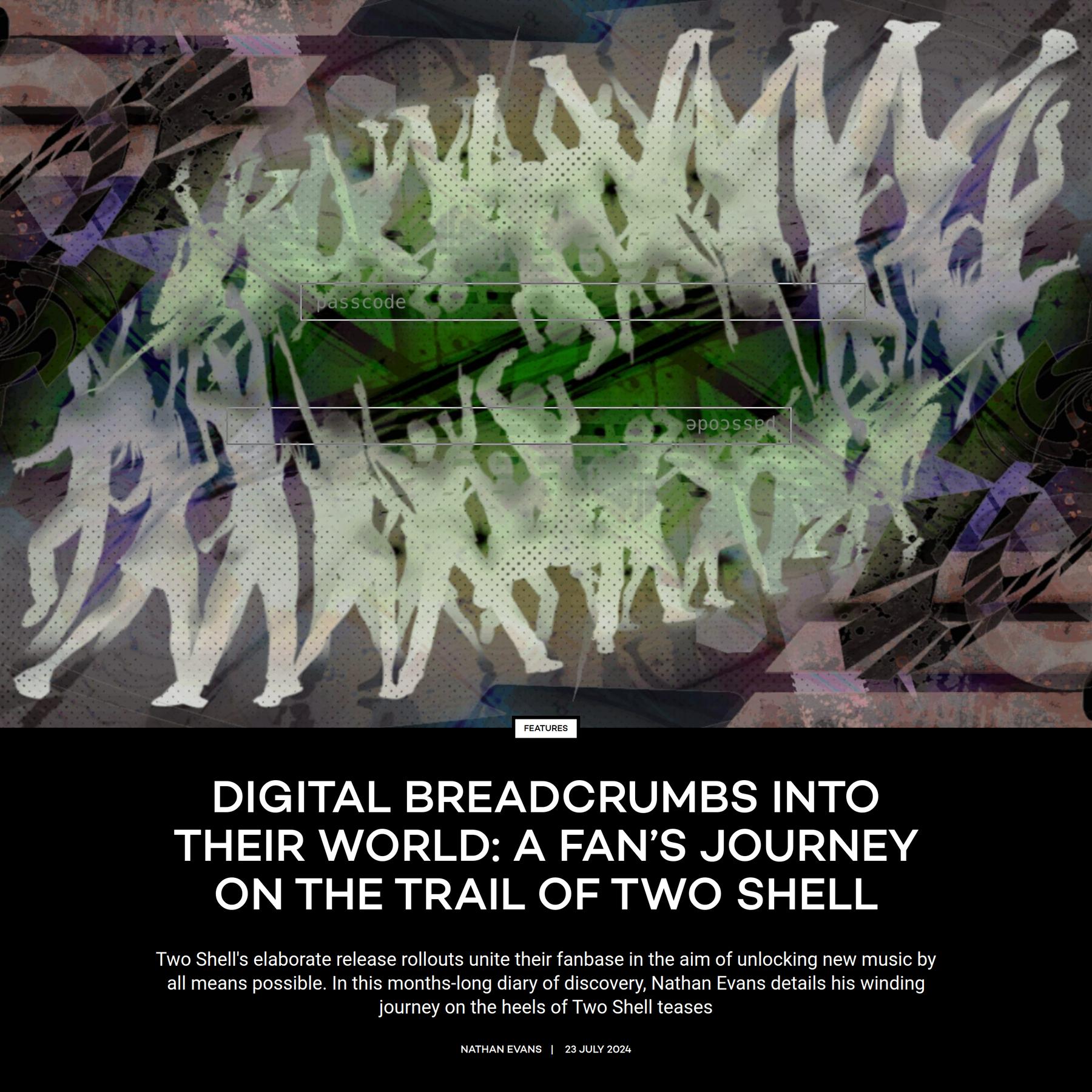 Digital breadcrumbs into their world: A fan’s journey on the trail of Two Shell