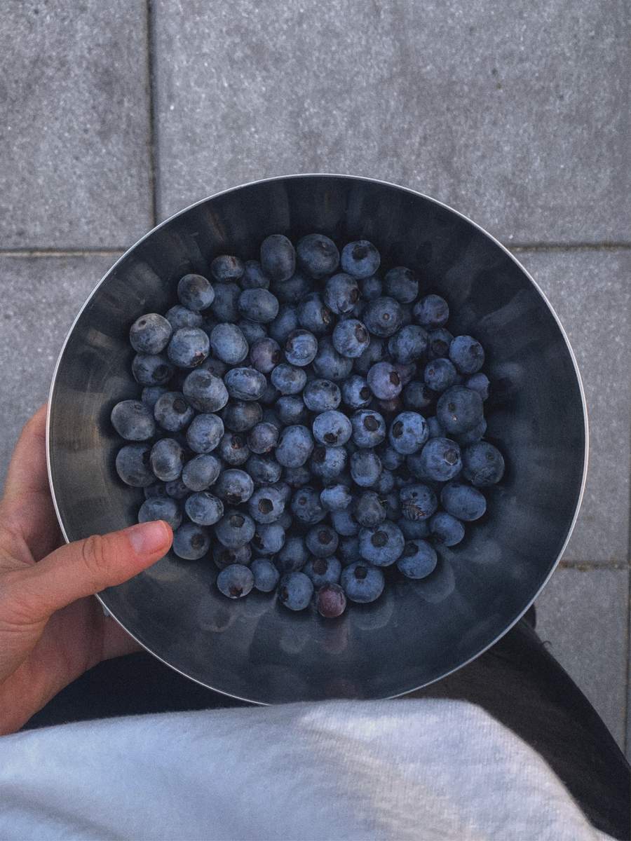 bowls full of blueberries