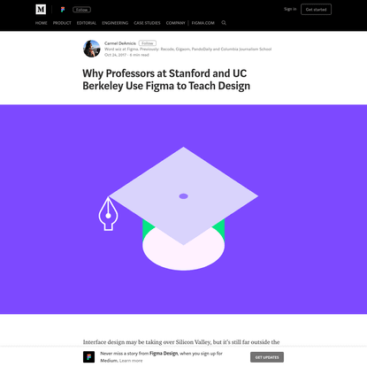 Why Professors at Stanford and UC Berkeley Use Figma to Teach Design