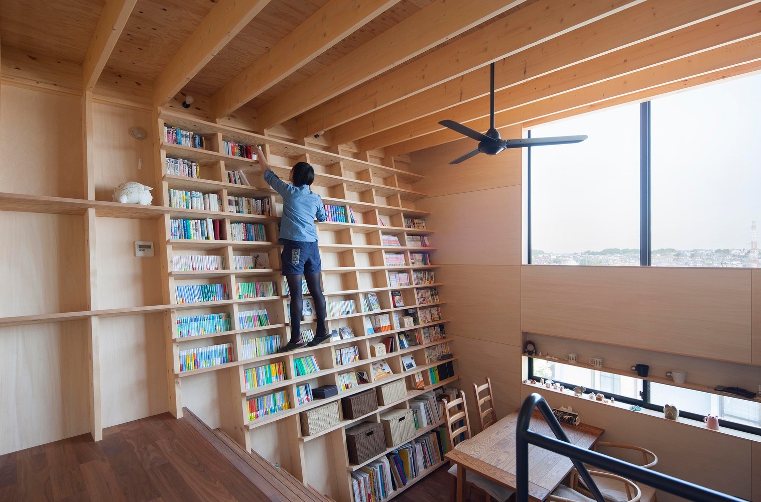 Bookshelf House / Shinsuke Fujii Architects 