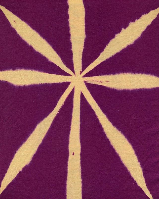 scan of Masaki Matsushima spring/summer 1997 bleached star motif