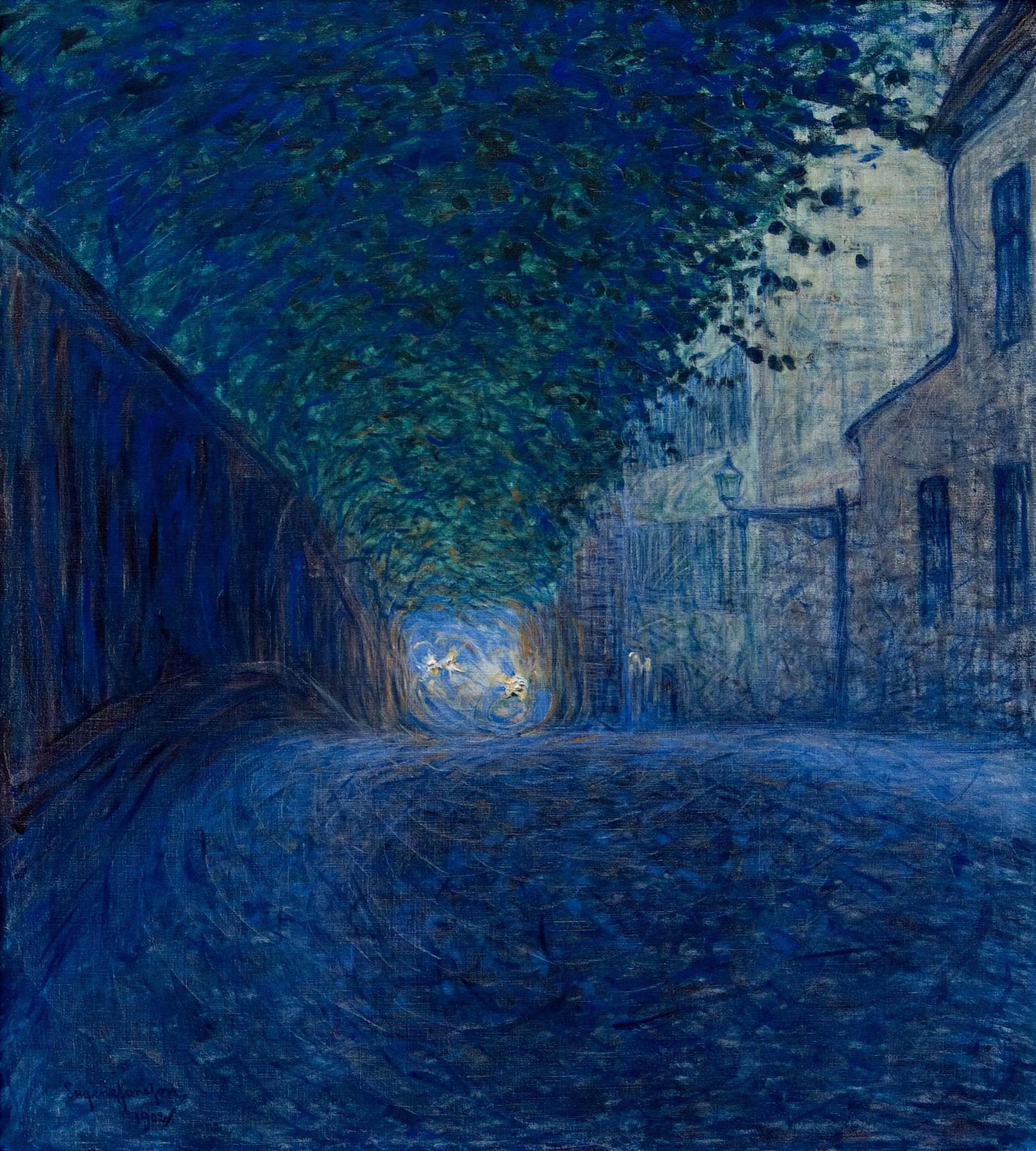 Eugène Jansson - At Dusk (1902)