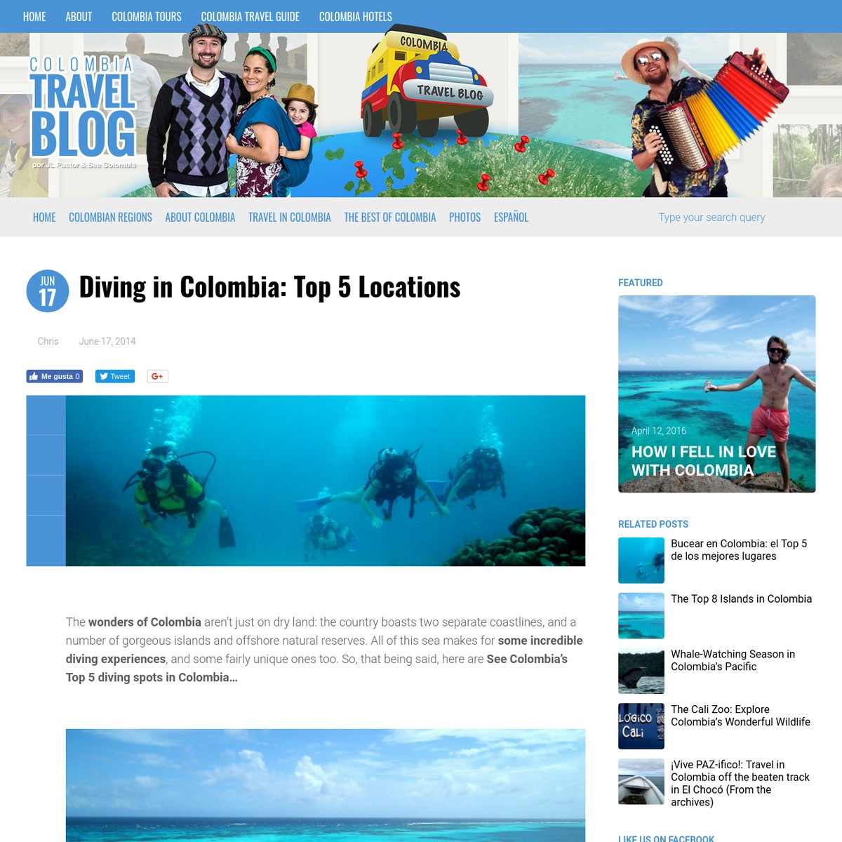 Diving in Colombia Top 5 Locations — Are.na