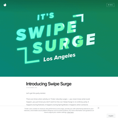 Introducing Swipe Surge