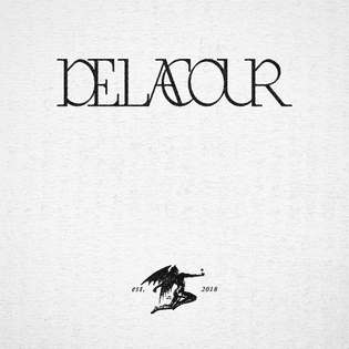 wordmark for Delacour ⌛️🔪