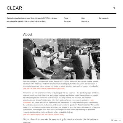 Civic Laboratory for Environmental Action Research (CLEAR)