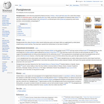 Plastiglomerate - Wikipedia