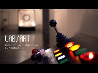 LAB/ART Interactive Installation Exhibition