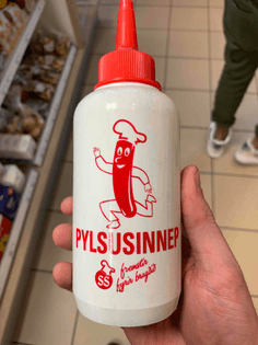 Icelandic Hot Dog Man