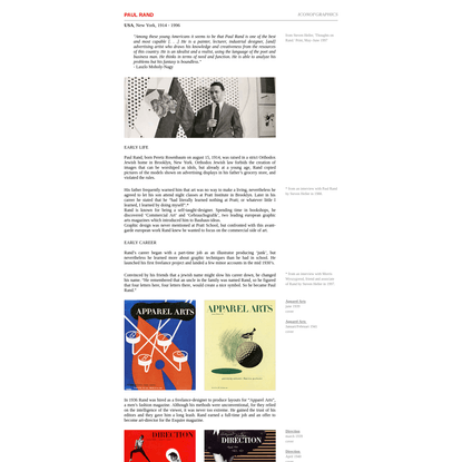 Paul Rand - iconofgraphics.com