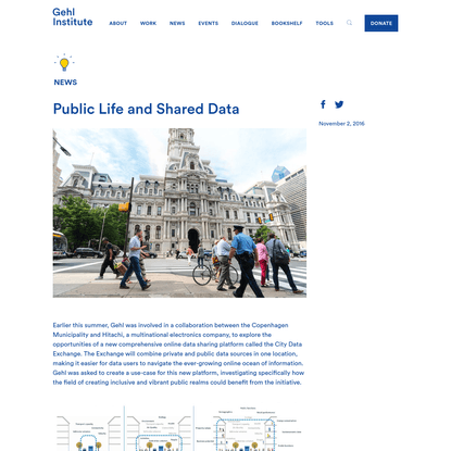 Public Life and Shared Data - Gehl Institute