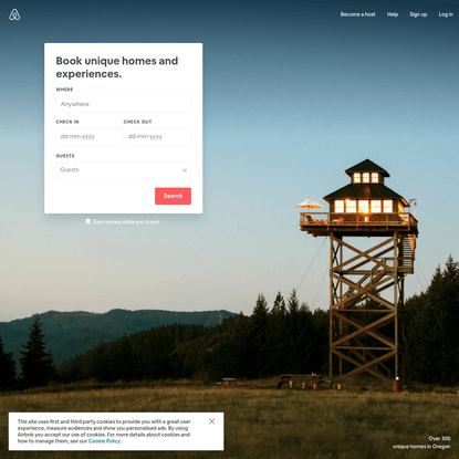 Holiday Rentals, Homes, Experiences &amp; Places - Airbnb